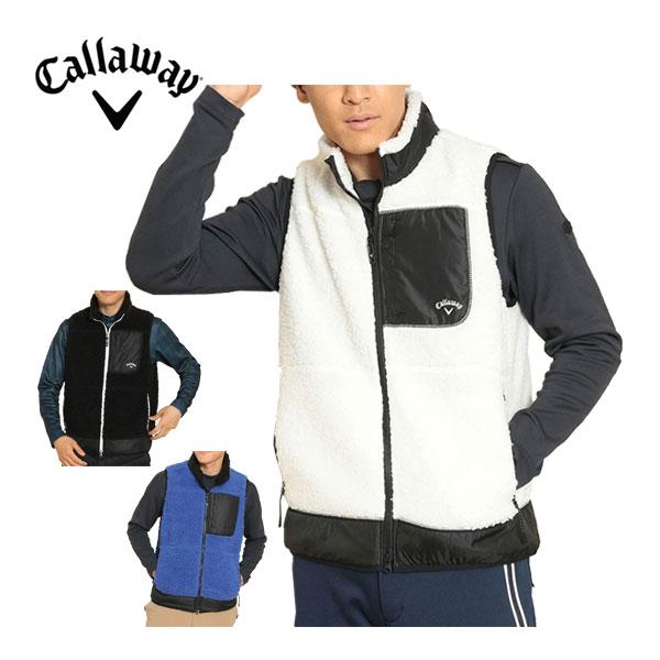 Callaway キャロウェイ メンズ ゴルフウェア シェルパフリース Callaway キャロウェイ メンズ ゴルフウェア シェルパフリース