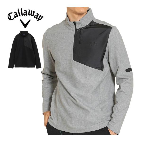 Callaway キャロウェイ メンズ ゴルフウェア ハーフジップ Callaway キャロウェイ メンズ ゴルフウェア ハーフジップ