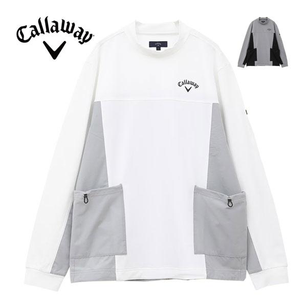 美品　Callaway　キャロウェイ　ゴルフ　シャツ　Mサイズ　3点 メンズ キャロウェイ ゴルフウェア 長袖シャツ 長袖シャツ C25233107