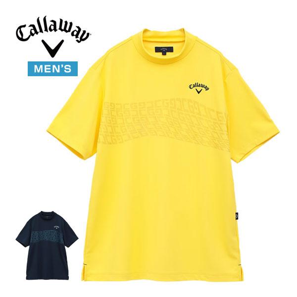 Callaway（キャロウェイ） -3℃裏クール ウェーブCGロゴ カノコ モック