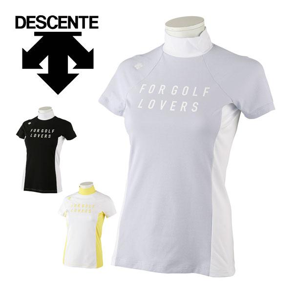 デサントゴルフ レディース ゴルフウェア ソフトストレッチプリント  