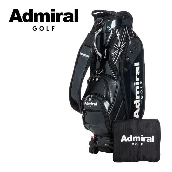 アドミラルゴルフ キャスター付キャディバッグ 純正トラベルカバー付 Admiral Golf アドミラルゴルフ キャスター キャディバッグ