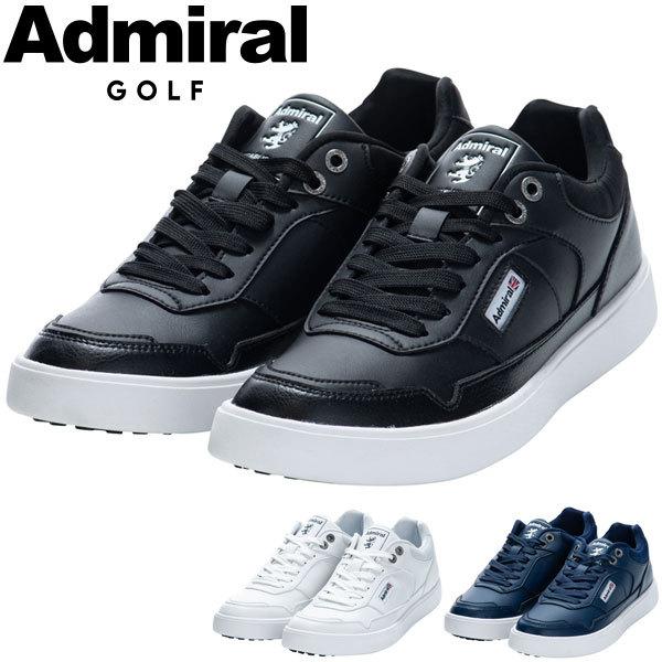アドミラル ゴルフシューズ ローカット 黒 27cm 新品 防水 スパイクレス Admiral Golf（アドミラルゴルフ） ユニセックス スパイクレス ゴルフ