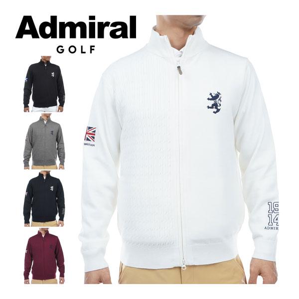 Admiral Golf アドミラルゴルフ メンズ ウェア フラッグ ジップ Admiral Golf アドミラルゴルフ メンズ ウェア フラッグ ジップ