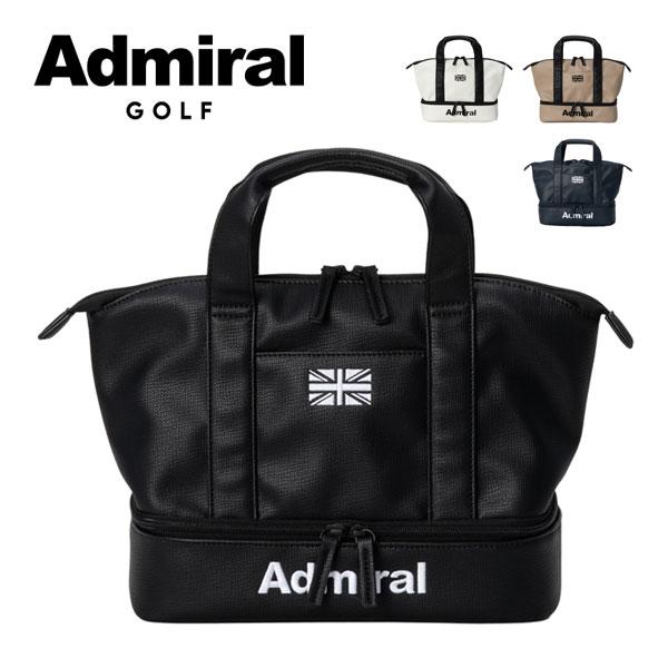 Admiral Golf（アドミラルゴルフ） シボ合皮 ラウンドバッグ ADMZ6AT8