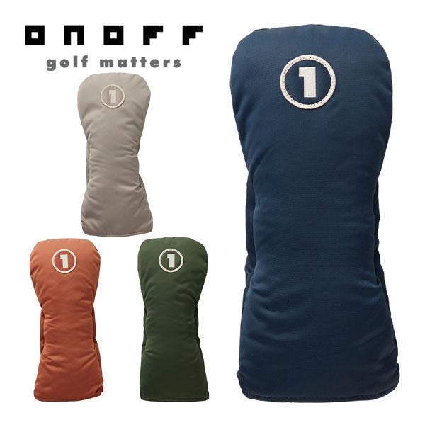 ONOFF（オノフ） ナイロンツイル ドライバー用 ヘッドカバー OH0424