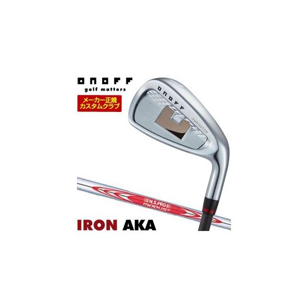 ONOFF オノフ　2024年式　AKAアイアンセット オノフ アイアン アカ／ONOFF IRON AKA アイアン（2024） 5本
