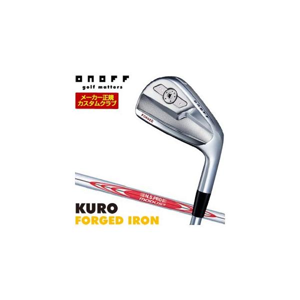 T-Series 特注カスタムクラブ オノフ 2026 KURO FORGED アイアン 4本