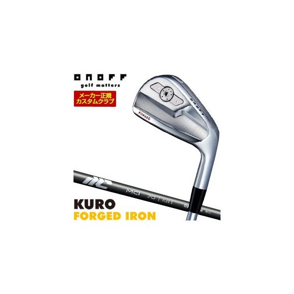 T-Series 特注カスタムクラブ オノフ 2026 KURO FORGED アイアン 4本