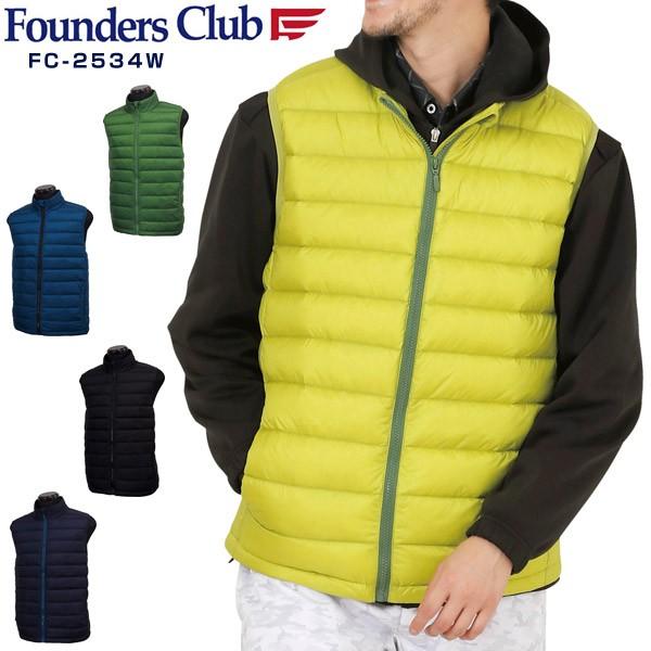 ファウンダースクラブ メンズ ゴルフウエア ダウンベスト Fc 2534w 19年秋冬モデル M O Fc19ffc2534w Greenfil ゴルフウェア専門店 通販 Yahoo ショッピング