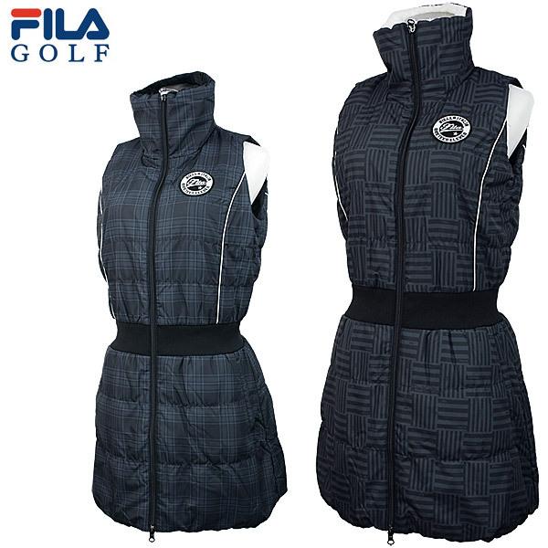 フィラゴルフ レディース ゴルフウェア 衿ボア フルジップ 中綿 ワンピース 790 219 年秋冬モデル M Ll Flf Greenfil ゴルフウェア専門店 通販 Yahoo ショッピング
