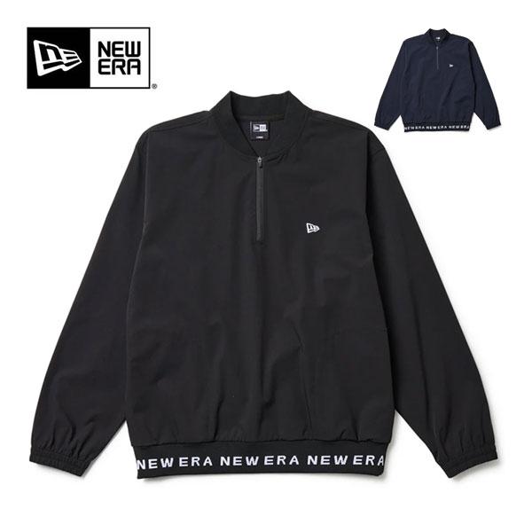 NEW ERA ニューエラ ゴルフ ウィンドプルオーバー ジャカードロゴ