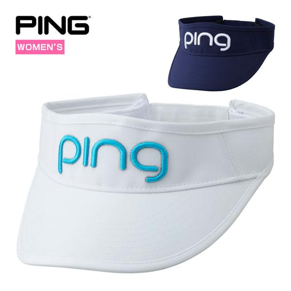 PING（ピン） ツアーサンバイザー レディース HW-L2502 : GREENFIL