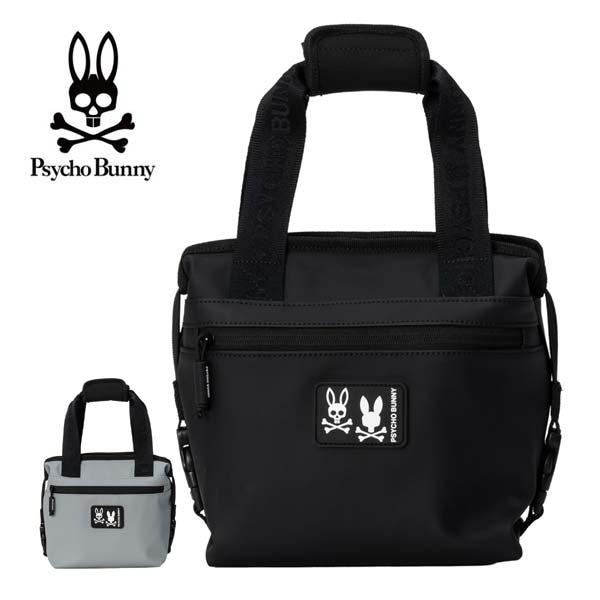 [パンダ]Psycho Bunny ラウンドバッグ Psycho Bunny（サイコバニー） MONOTONE EDITION ラウンドバッグ