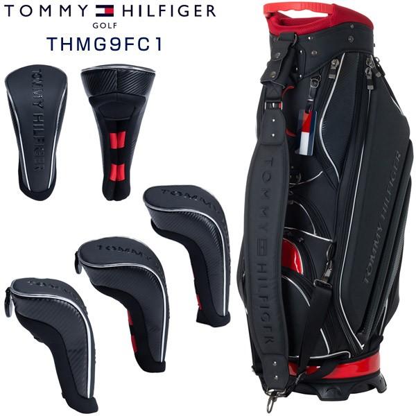 トミーヒルフィガー ゴルフ カーボーントーン キャディバッグ  