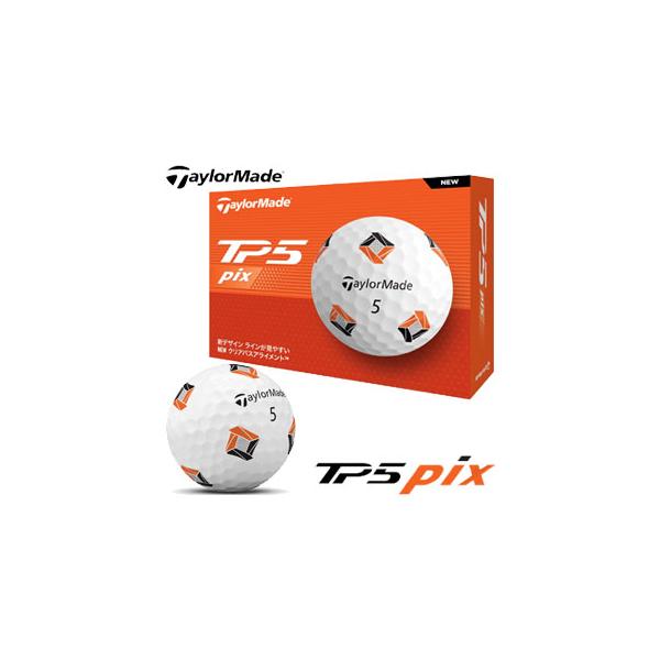 TaylorMade テーラーメイド 2024年モデル TP5 pix ゴルフボール TaylorMade テーラーメイド 2024年モデル TP5 pix ゴルフボール