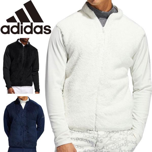 アディダス ゴルフウェア メンズ ボアフリース 長袖 フルジップ ジャケット 年秋冬モデル M O Adf ゴルフプラザ グリーンフィル 通販 Yahoo ショッピング