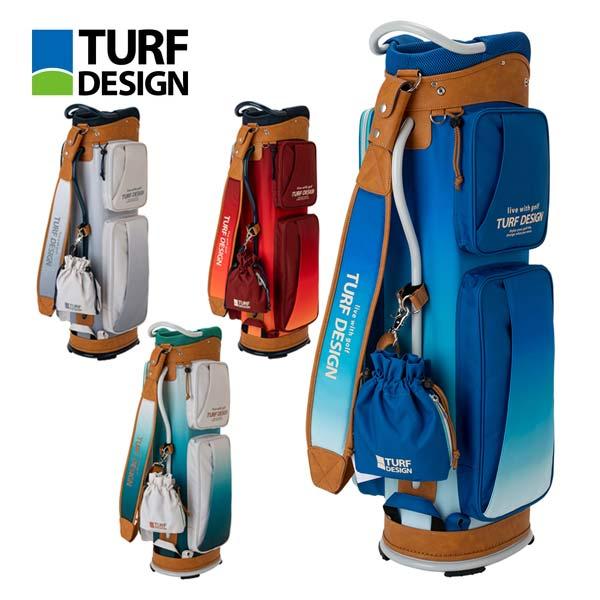 TURF DESIGN ターフデザイン グラデーション キャディバッグ TURF DESIGN ターフデザイン グラデーション キャディバッグ