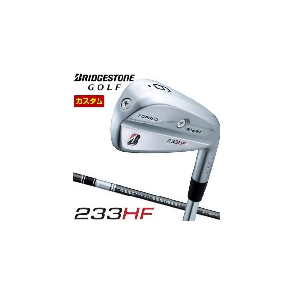 特注カスタムクラブ ブリヂストンゴルフ 233HF アイアン 4本セット[＃7-P] TENSEI BS Black 80i シャフト B Series 特注カスタムクラブ ブリヂストンゴルフ 233HF アイアン 4本