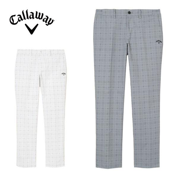 キャロウェイ 8WAYストレッチ ドットプリント ロングパンツ ゴルフウェア メンズ S-4L C24226102 Callaway（キャロウェイ） 8WAYストレッチ ドットプリント ロング