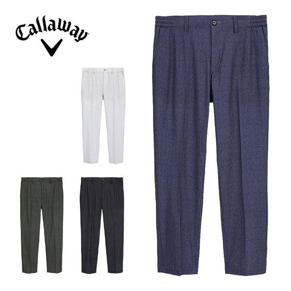 キャロウェイ かざあなメッシュ メランジプリント ロングパンツ ゴルフウェア メンズ 2025年春夏モデル S-4L C25126110 Callaway（キャロウェイ） かざあなメッシュ メランジプリント ロング