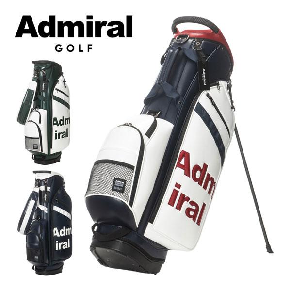 【新品未使用】Admiral アドミラル ゴルフバッグ・キャディバッグ ソフトフェイクレザーキャディバッグ(【男性】キャディバッグ