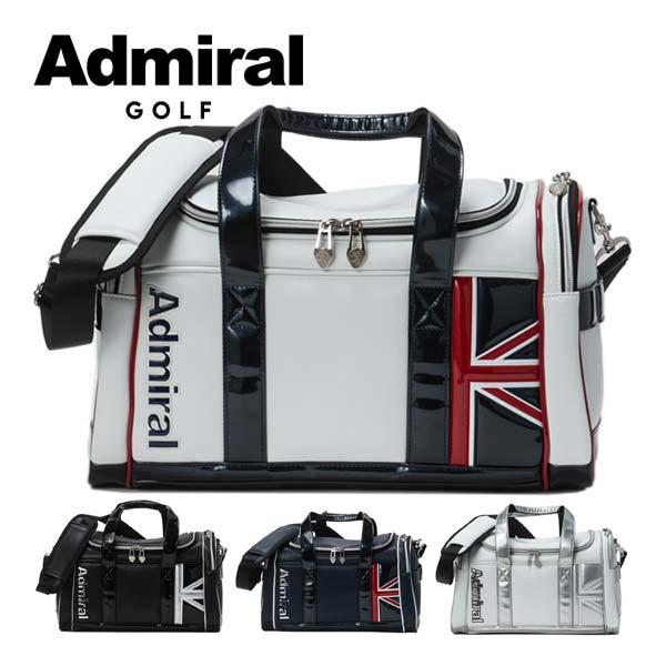 ADMIRAL GOLF アドミラル ゴルフ おすすめ オススメ ゴルフ用品 ラウンド用品 ゴルフバッグ ゴルフバック 鞄 カバン バッグ バック ボストンバック ボストン マット 金属感 高級感 スポーティー ボックスタイプ ブラック ネ...
