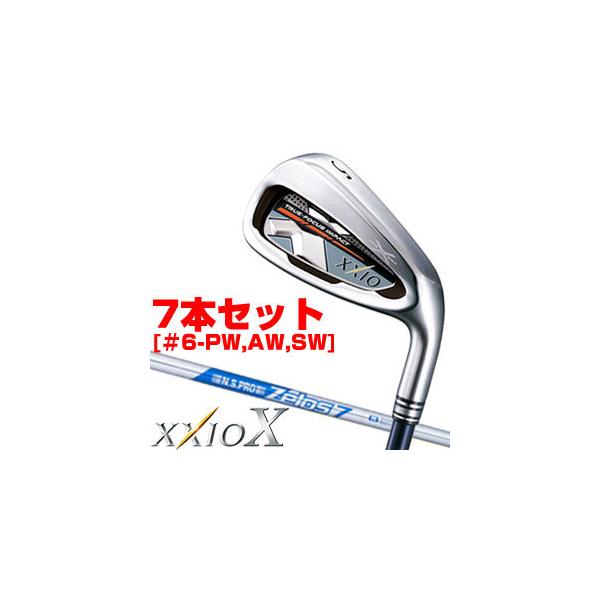 XXIO ゼクシオ テン アイアン N.S.PRO Zelos7 スチールシャフト 7本 