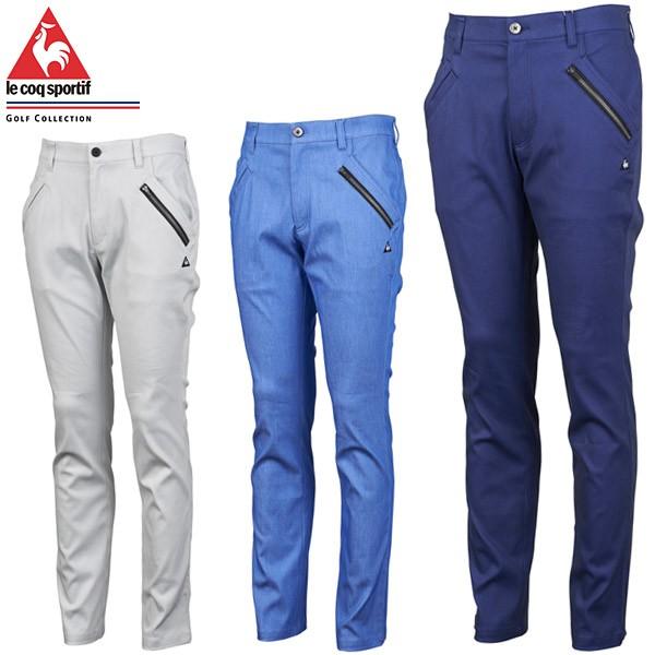 ルコック メンズ ゴルフウェア ワンサードコード ストレッチ ゴルファーズポケット ロングパンツ Qgmpjd02 年春夏モデル Lqsmpjd02 ゴルフプラザ グリーンフィル 通販 Yahoo ショッピング