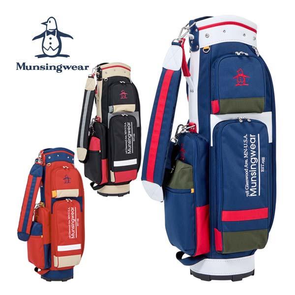 Munsingwear マンシングウェア マルチカラー キャディバッグ
