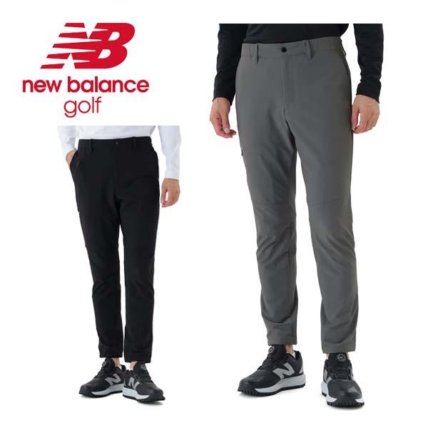 【New Balance】ベルト付 吸汗速乾ストレッチテーパード ジョガーパンツ New Balance】ベルト付 吸汗速乾ストレッチテーパード ジョガー