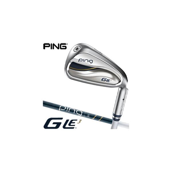 G（PING） ピン G Le3 レディース アイアン 5本セット[＃7-PW、SW