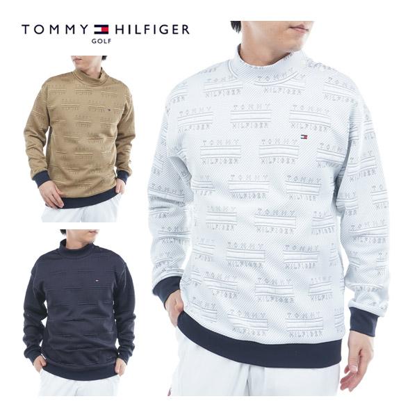 TOMMY HILFIGER トミーヒルフィガー ジャガードキルト モック