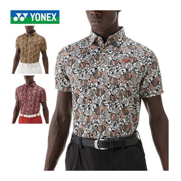 YONEX（ヨネックス） ベリークール ウェスタン総柄 半袖 ポロシャツ