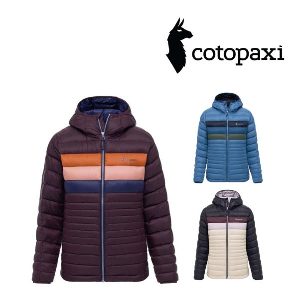 コトパクシ cotopaxi フエゴ ダウンジャケット レディース XS 美品 cotopaxi（コトパクシ） フエゴ フーデット ダウンジャケット
