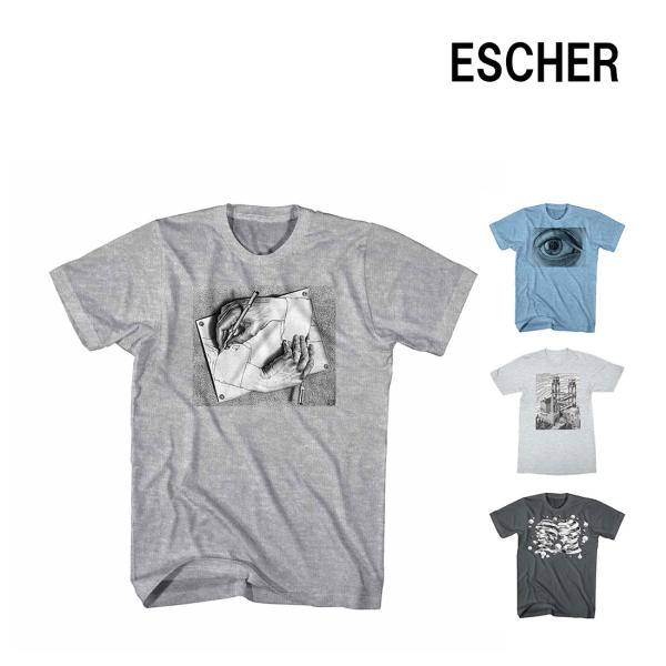 エッシャー ティー T B Tシャツ ユニセックス 正規品 : グリーン