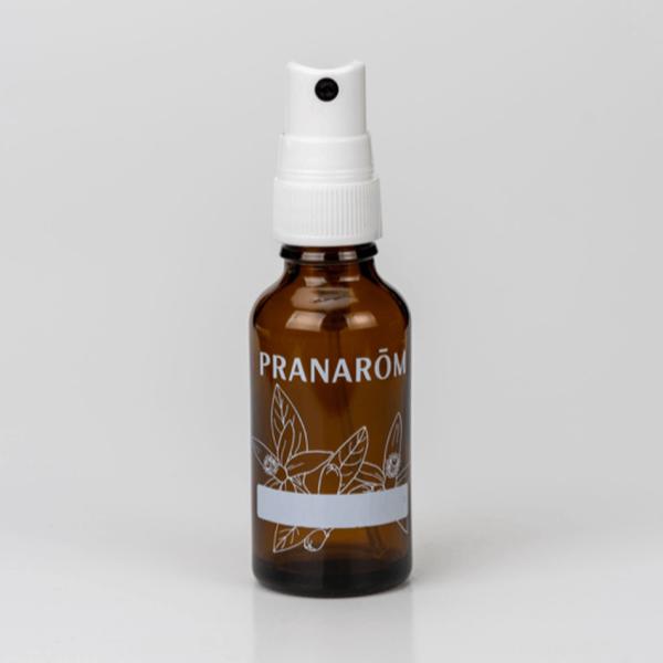 プラナロム ガラススプレーボトル 30ml 保存容器 アロマオイル エッセンシャルオイル 精油 容器 小分け 小瓶 キャップ アロマグッズ 香水 化粧水 持ち運び