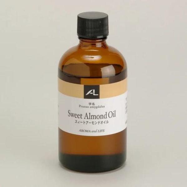 スィートアーモンドオイル 100ml マッサージオイル アロマオイル オイルマッサージ ボディマッサージ アロマ 保湿 むくみ 美容 保湿  無香料 サロン マッサージ
