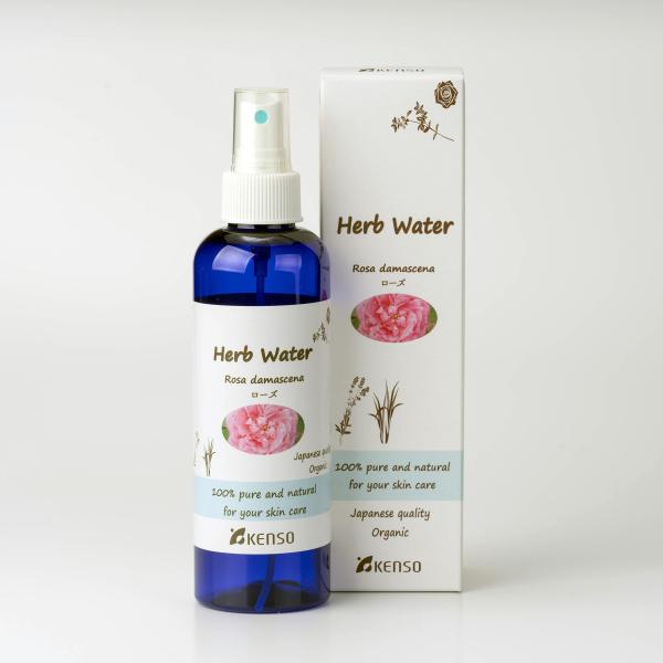 ローズウォーター 健草医学舎 200ml 化粧水 芳香蒸留水  ハーブウォーター フローラルウォーター オーガニック ハイドロソル 無添加 アロマ 公式 ケンソー 国産