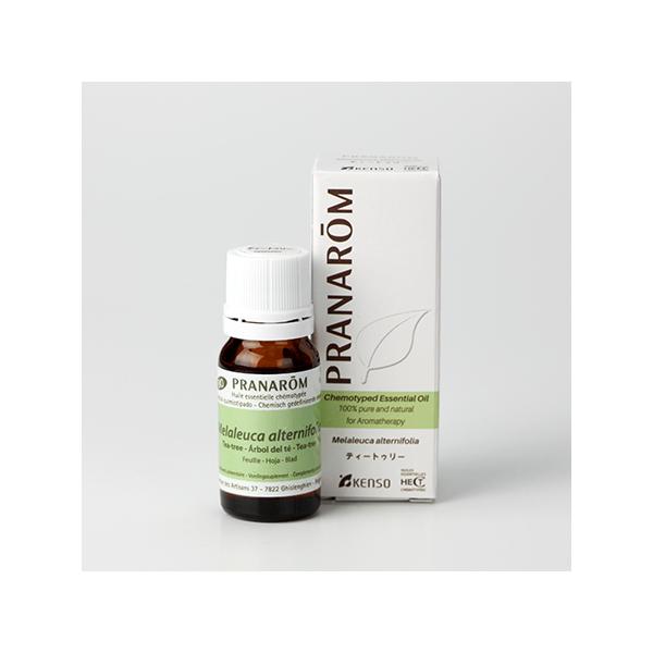 プラナロム ティートゥリー 10ml アロマ アロマオイル 精油 エッセンシャルオイル 認定 天然成分 100% アロマディフューザー ケモタイプ精油 オーガニック