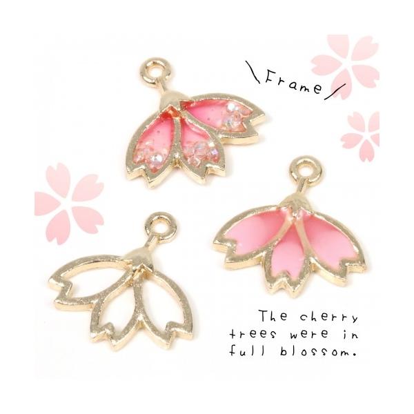 空枠 枝垂桜 きれいめゴールド サクラ さくら 春 スプリング レジン枠 フレーム 和風 日本 Spring 花 フラワー Buyee Servicio De Proxy Japones Buyee Compra En Japon