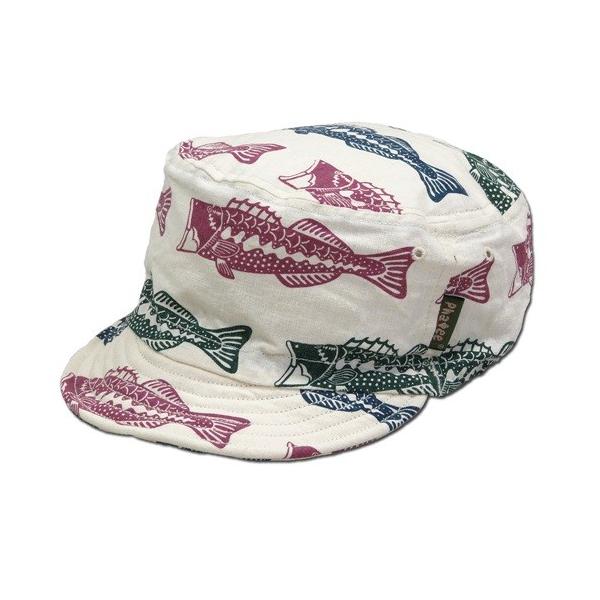 Phatee ファッティー Half Cap ヘンプコットン ワークキャップ ハーフキャップ Fish Printed Buyee Buyee Japanese Proxy Service Buy From Japan Bot Online