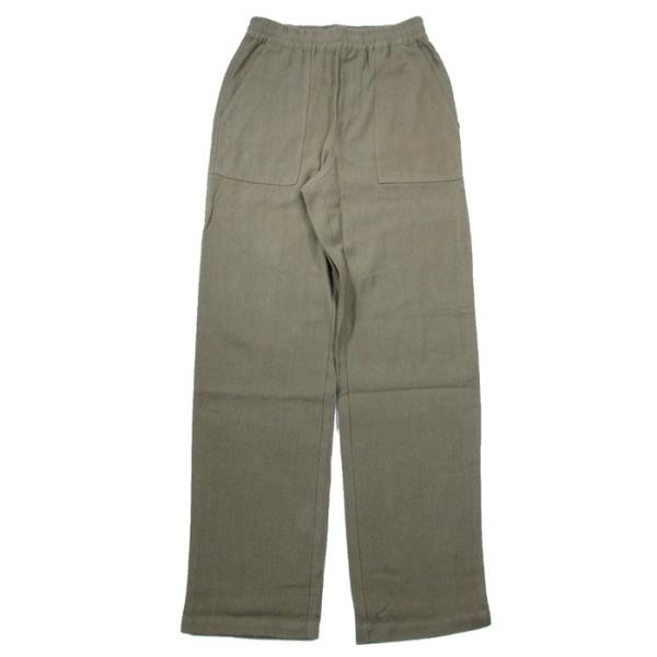 AHOPEHEMP（アホープヘンプ） FLANNEL BAKER EASY PANTS / KHAKI BROWN