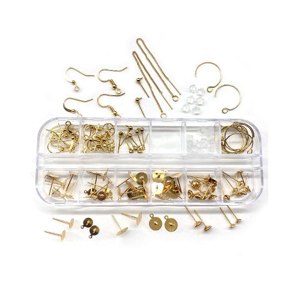 ピアス 金具 ポストピアス フックピアス キャッチ ランダム アソート