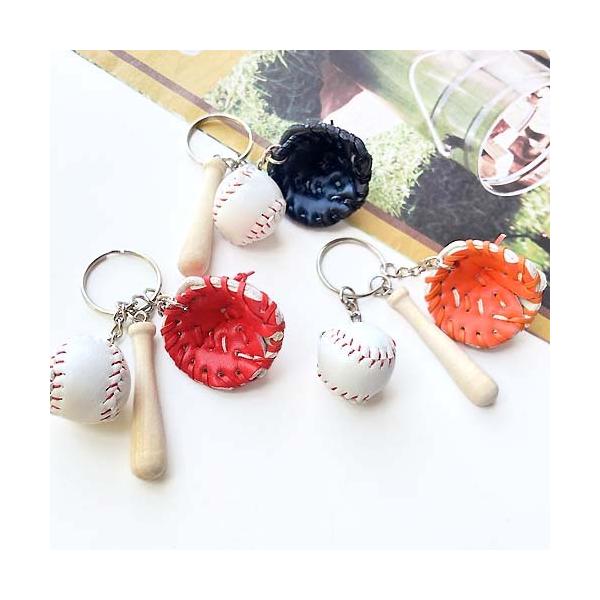 ■商品説明サイズ：縦×横×厚み (カン含まず)グローブ：約37×35×23mm程度バット：約65×37×6mm程度ボール：直径 約20mm程度素　材：合皮、金属、木数　量：1個　※グローブ、ボールには個体差がござます。※キズ、汚れなどがある...