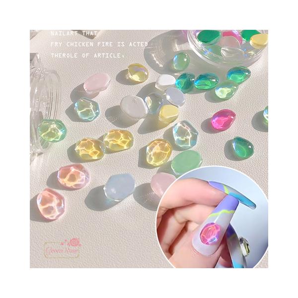 ロゴ、カボション、ネイルパーツ　まとめ売り greenrosenetshopyumi_ym1-2348