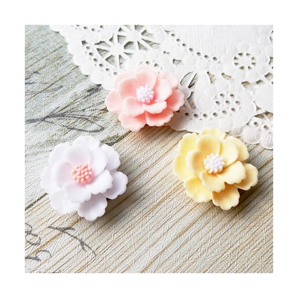 貼り付け プラパーツ フラワー デコ 花 春 スプリング アクセサリー