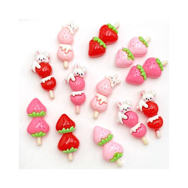 ■商品情報サイズ：24×10mm程度素材：プラスチック数量：6種類各2個ずつ 12個※バリ、表面の汚れ、細かなキズ、塗料飛びなどが含まれます。