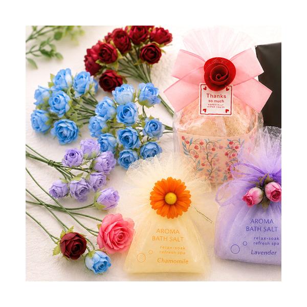 フラワー ワイヤー 造花 花 ラッピング材 ハンドメイド ペーパー