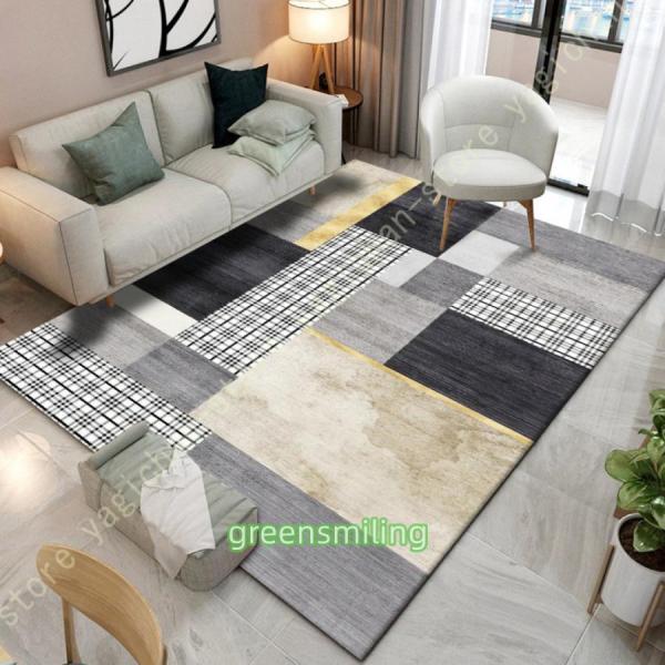 ☆厚み：☆約6mm~6.5mm    弊社は、お客様の夢見ていた快適な生活を実現しようと努力しています。お部屋に快適な大きさのカーペットを選びましょう。★オシャレありのシンプル幾何学柄デザイン★柔らかい肌触り生地♪丈夫で長持ち★丸洗いOK、...